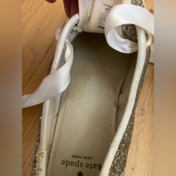 Keds x Kate Spade New York Champion Glitter Sneakers - 8.5 - Picture 4 of 14